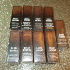 9x Huda Beauty Power Bullet Cream Glow Lipstick Boss Chick FULL SIZE