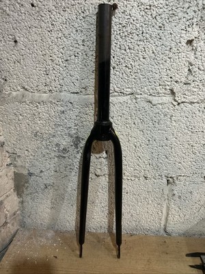 Claude Butler Stahl Straight Gabel 1 1/8'' schwarz 700c Q/R Hybrid Felgenbremse