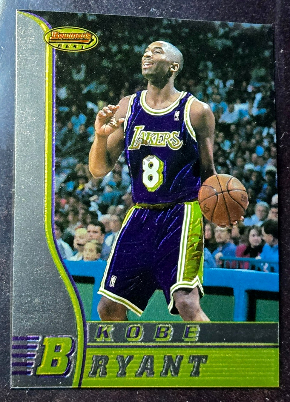 1996  Bowman's Best - Kobe Bryant #R23 RC HOF Lakers