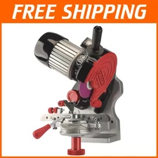 Versatile 120V Bench-Mounted Grinder with Manual Chain Clamping - Pro Quality