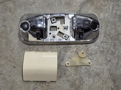1980-1996 Ford F-150 F-250 F-350 Bronco Overhead Chrome Dome Light OEM F4TB