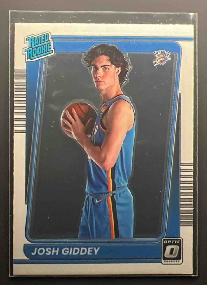 2021-22 Panini Donruss Optic Josh Giddey #152 RC Thunder