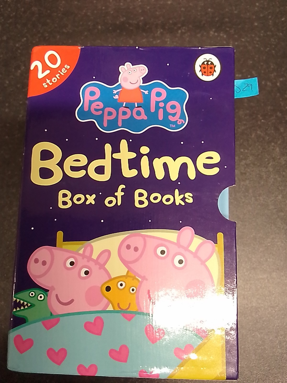 Peppa Pig Bedtime Box of Books 20 Stories Ladybird Collection Box Set