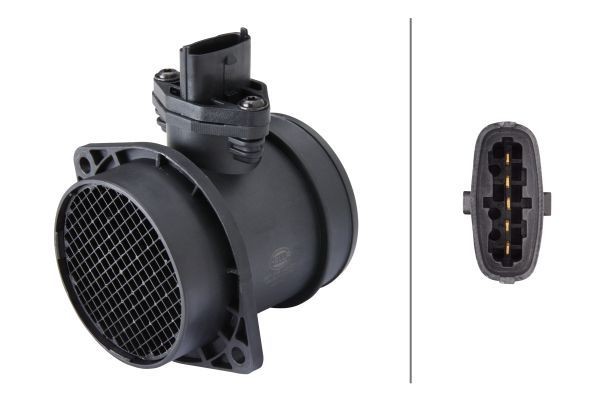 NEU - Hella 8ET009142-991 Luftmassenmesser FüR Volvo-image