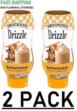 2 PACK - Smuckers Butterscotch Drizzle Syrup ...
