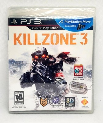 Killzone 3 Sealed PS3 Game CIB Tested Working Fast Tracked Shipping