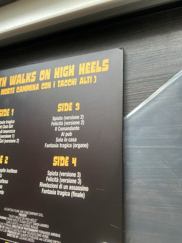 Death Walks on High Heels LP x 2 Vinyl Record Original Soundtrack Arrow M- C Des - Picture 6 of 6