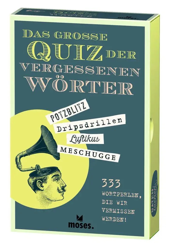 Moses . Verlag 052136 Das Große Quiz Der Vergessenen Wörter - Bild 3