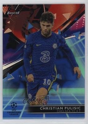 2021-22 Topps Finest UEFA Champions League 64/99 Christian Pulisic #59 03f9