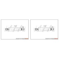 2X Dr!Ve+ Gasdruck StoßDÄMpfer Vorne Passend FüR Nissan Interstar Opel Movano