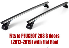 Barres de toit Peugeot 208