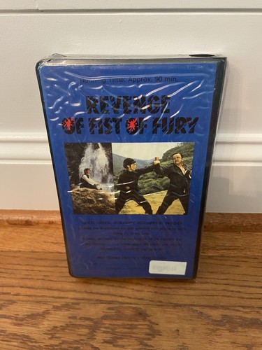 REVENGE OF FIST OF FURY (1975) Sealed Betamax Unicorn Martial Arts Not VHS New - Picture 3 of 3