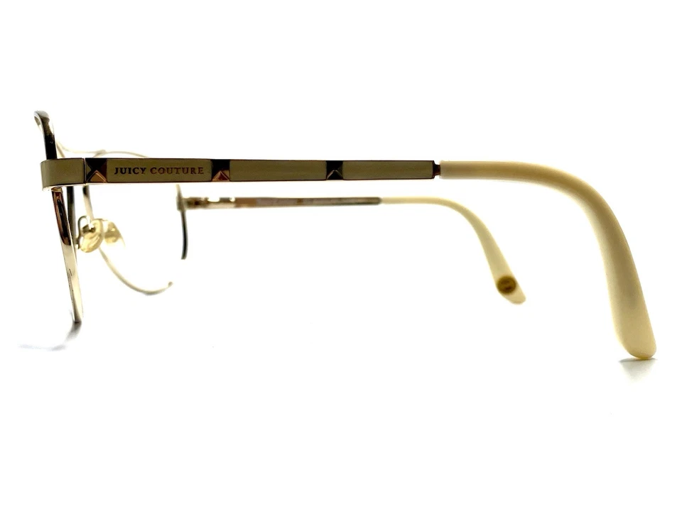 全新 Juicy Couture 金色金属飞行员眼镜 JU 554/S 3YGY6 60 14 135 — 第 3/4 张图片