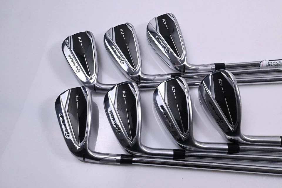 Left Hand Taylormade Qi Irons / 5-PW+SW / Regular Flex KBS Max MT 85 Shafts - Image 2 of 4