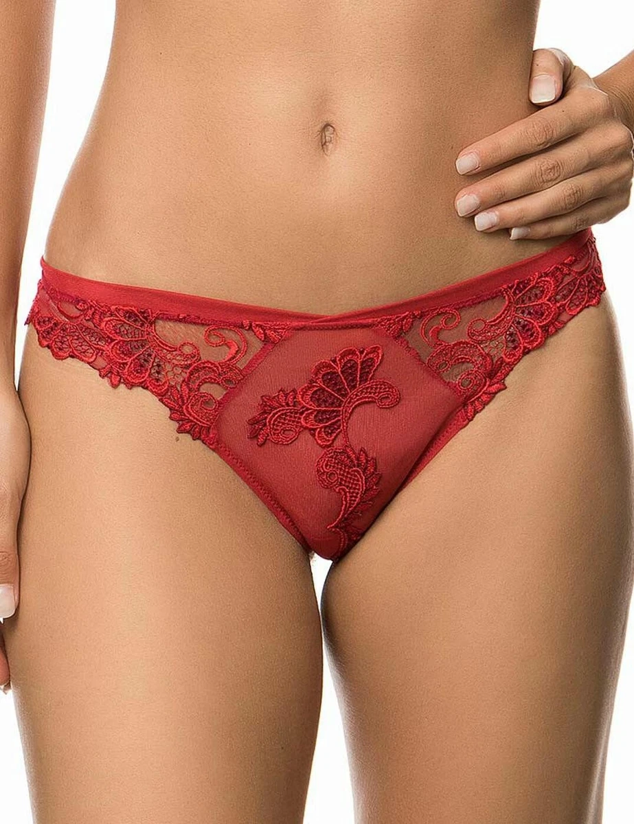 String Lise Charmel Miss Elegance - Taille 40 - Blanc - Sous-vêtement Femme Neuf Avec étiquettes - Réf. CC0047
