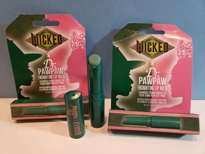Dr. Paw Paw - Lot Of 2 - Wicked Enchanting Lip Balm Changes From Green To Pink