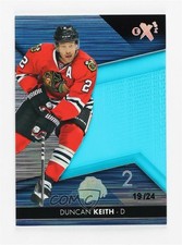 2014 Fleer Ultra eX Essential Credentials Future 19/24 Duncan Keith #19 HOF 2d8