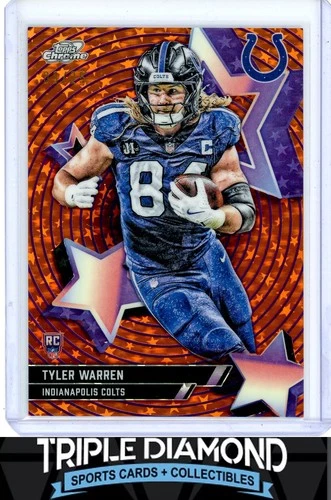 2025 Topps Cosmic Chrome Tyler Warren Base (RAW)