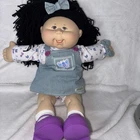 Cabbage Patch Kids 2004 Play Along Black Hair Brown Eyes Butterfly Outfit GUC