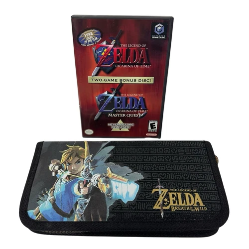 Legend of Zelda Ocarina of Time + Master Quest (Nintendo GameCube) Complete CIB