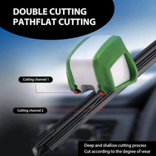 Universal Car Wiper Repair Tool Blade Restorer Cutter Rubber Regroove Trimmer Universal Car Wiper Repair Tool Blade Restorer Cutter Rubber Regroove Trimmer
