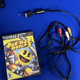 Sony Playstation 2 FAT PS2 Console & Lan Adapter Cables Controller & Game Tested