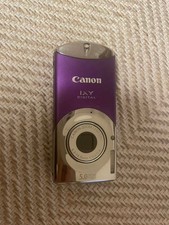 Canon IXY DIGITAL 5 Megapixel Purple Compact Camera with Accessories