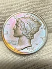 * 1916-P FSB * PRISTINE+ GEM BU MS MERCURY SILVER DIME *FROM ORIGINAL COLLECTION