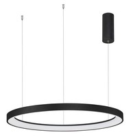 Nova Luce Pertino Pendelleuchte 150 Cm HöHenverstellbar Schwarz 3000K Dimmbar