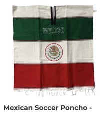 Mexican Ponchos Virgen de Guadalupe and Aguila