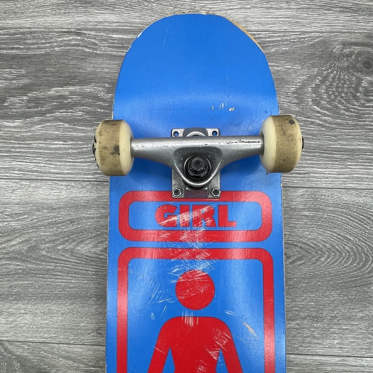 Girl Skateboards Sean Malto Complete Skateboard Blue Red