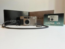 Contax TVS 35mm Film Camera Box Accessories Tested Sample Photos Zeiss