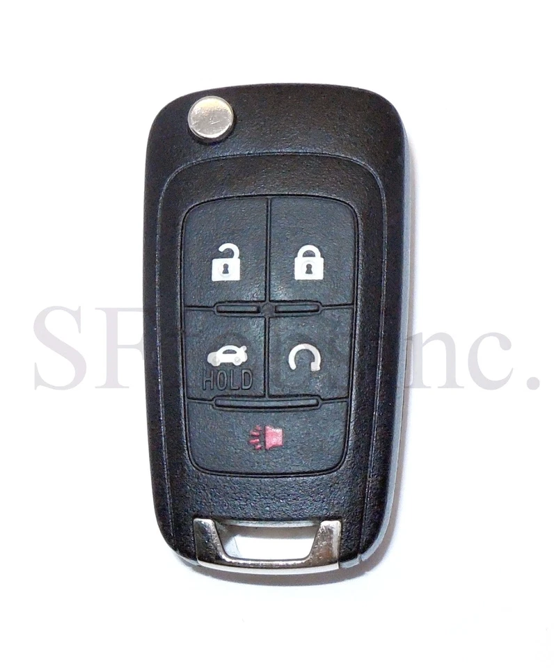LIKE NEW GM CHEVY PEPS PROX FLIP KEYLESS REMOTE START FOB TRANSMITTER - Image 4 of 4