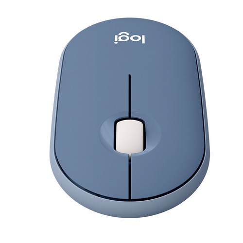 Logitech Pebble M350 Blue wireless 1000dpi Gaming Mouse - Picture 2 of 5