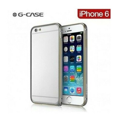 Cover Case Bumper G-Case IPHONE 6 4.7 Genuine Aluminum Grey
