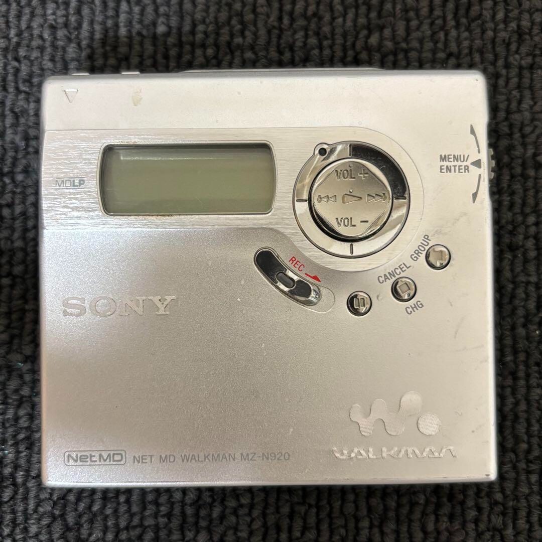SONY MD WALKMAN MZ-N920 PORTABLE MINIDISC RECORDER | eBay