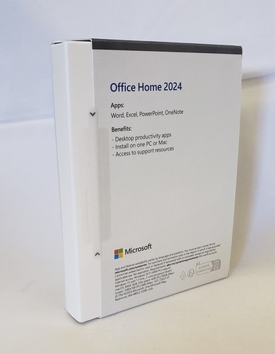 Microsoft Office Home 2024 for 1 PC/Mac EP2-06820 Lifetime License Product - Picture 2 of 2