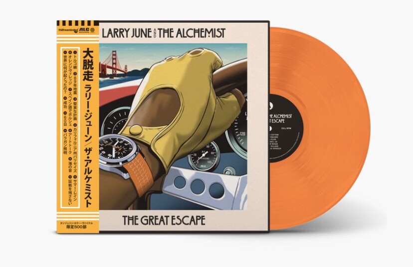 The Alchemist‎– The Great Escape レコード Larry June And The Alchemist – The Great Escape – Vinyl