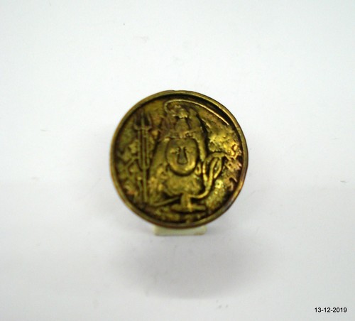 Vintage Ring Silver Ring Antique ring Brass God Shiva Ring - Picture 2 of 8