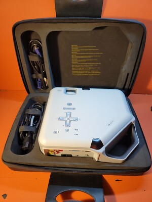 HP vp6310 SVGA Conference Room Projector with Carrying Case ~ Tested & Working