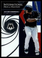 2021 Panini Mosaic International Men of Mastery Jasson Dominguez RC New York