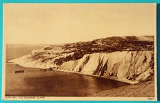 postcard. alum bay. the coloured cliffs. isle of wight