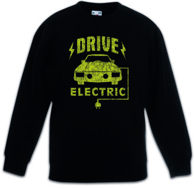 Drive Electric Kinder Pullover Pulli BEV EV Eletric Vehicle Go Fun Car Cars