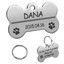 thumbnail 12 - Bone Shape Custom Personalized Engraved Dog Tag Pet Cat Name ID Tag Phone Tag 