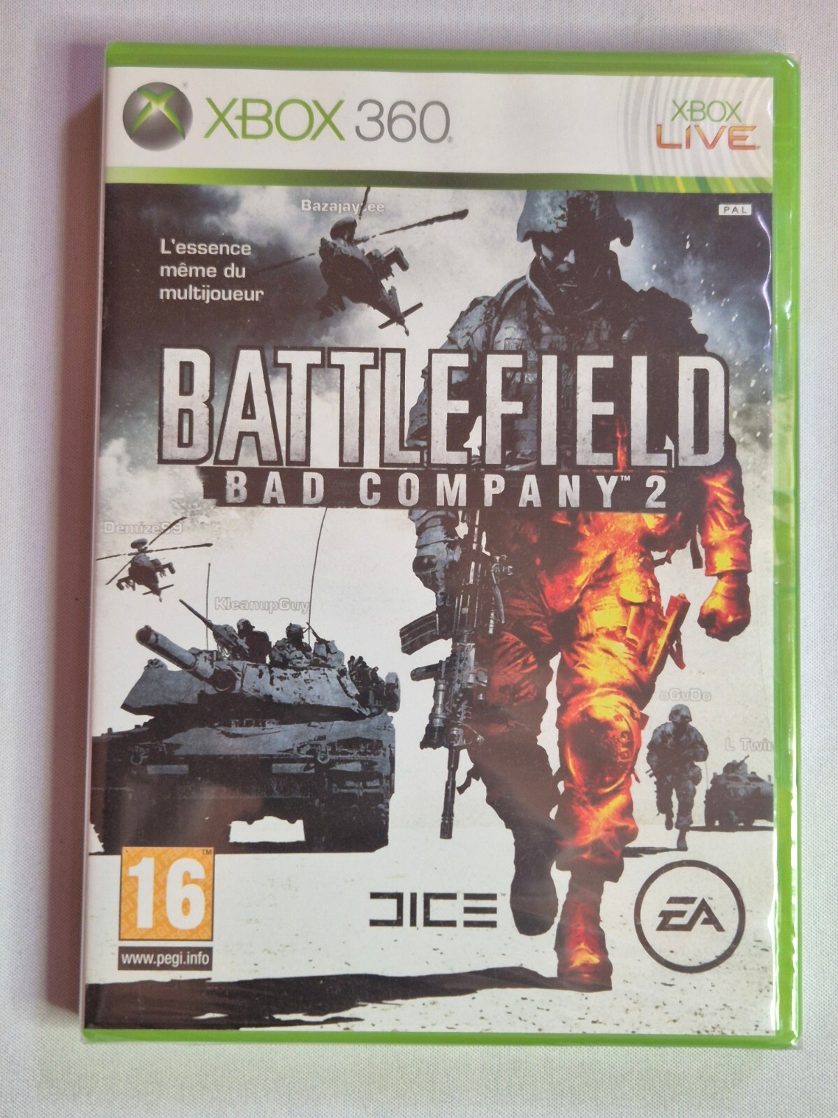 Jeu Microsoft XBOX 360 Battlefield Bad Company 2 PAL Français Neuf
