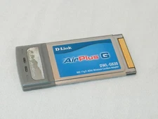 Genuine D-link (DWL-G630) AirPlus G 802.11g/2.4GHz Wireless Cardbus Adapter Only