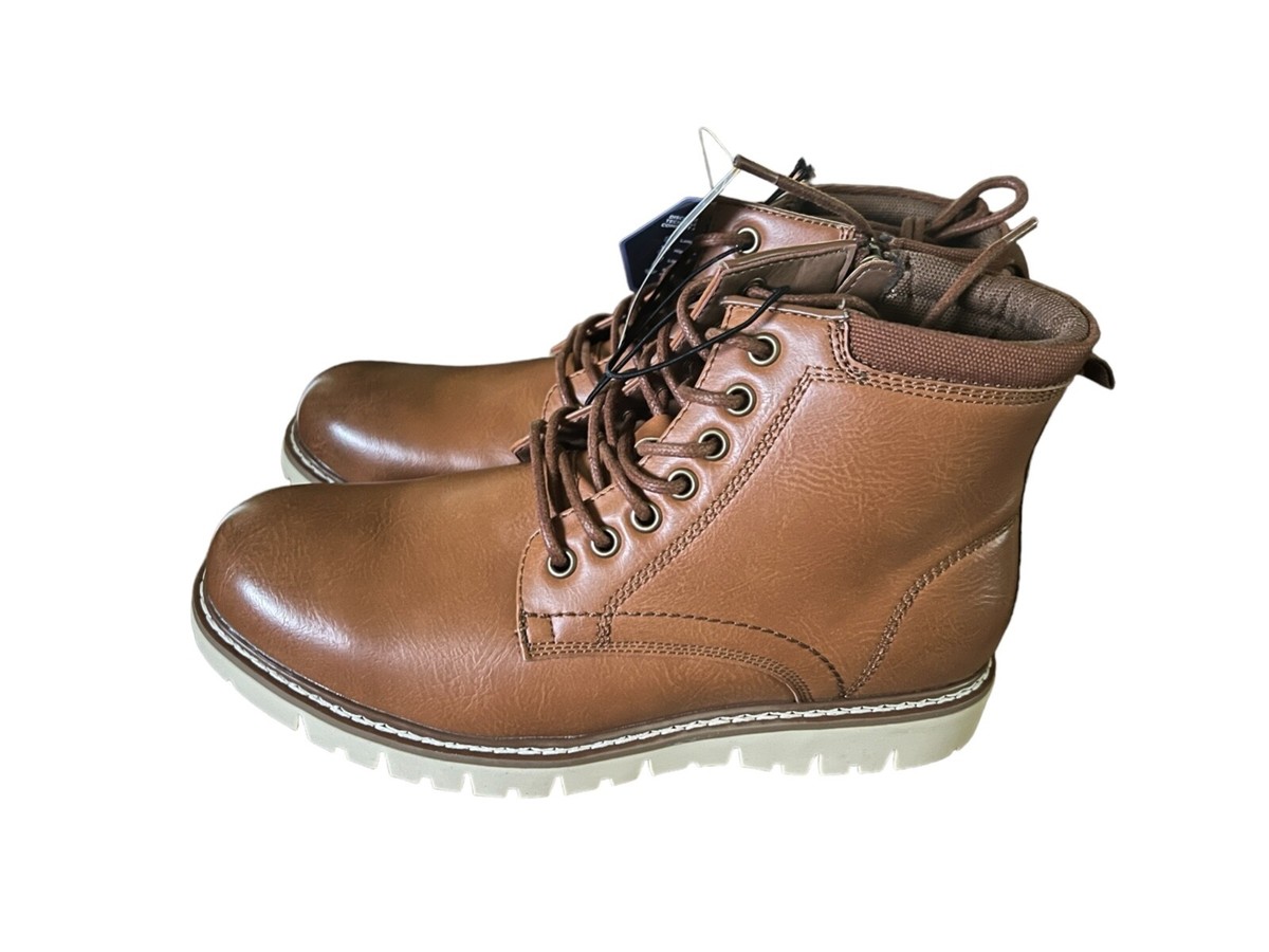 Steve Madden Mens Size 8.5 Boots P-Bowery Chukka Cognac  display picture 1