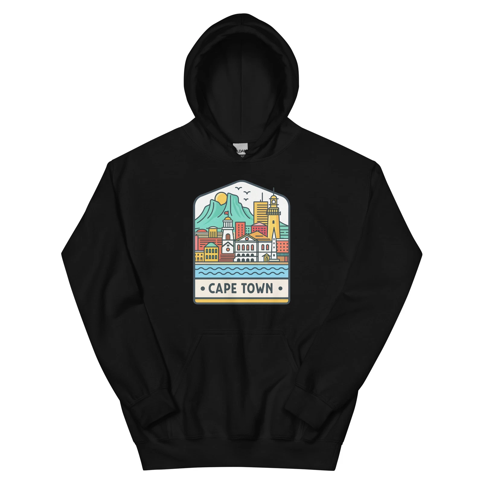 Cape Town World Travel Urban Area City Hoodie