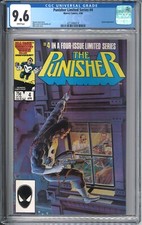 The Punisher #4 CGC 9.6 NM+ WP 1986 Marvel Comics Limited Series Mike Zeck