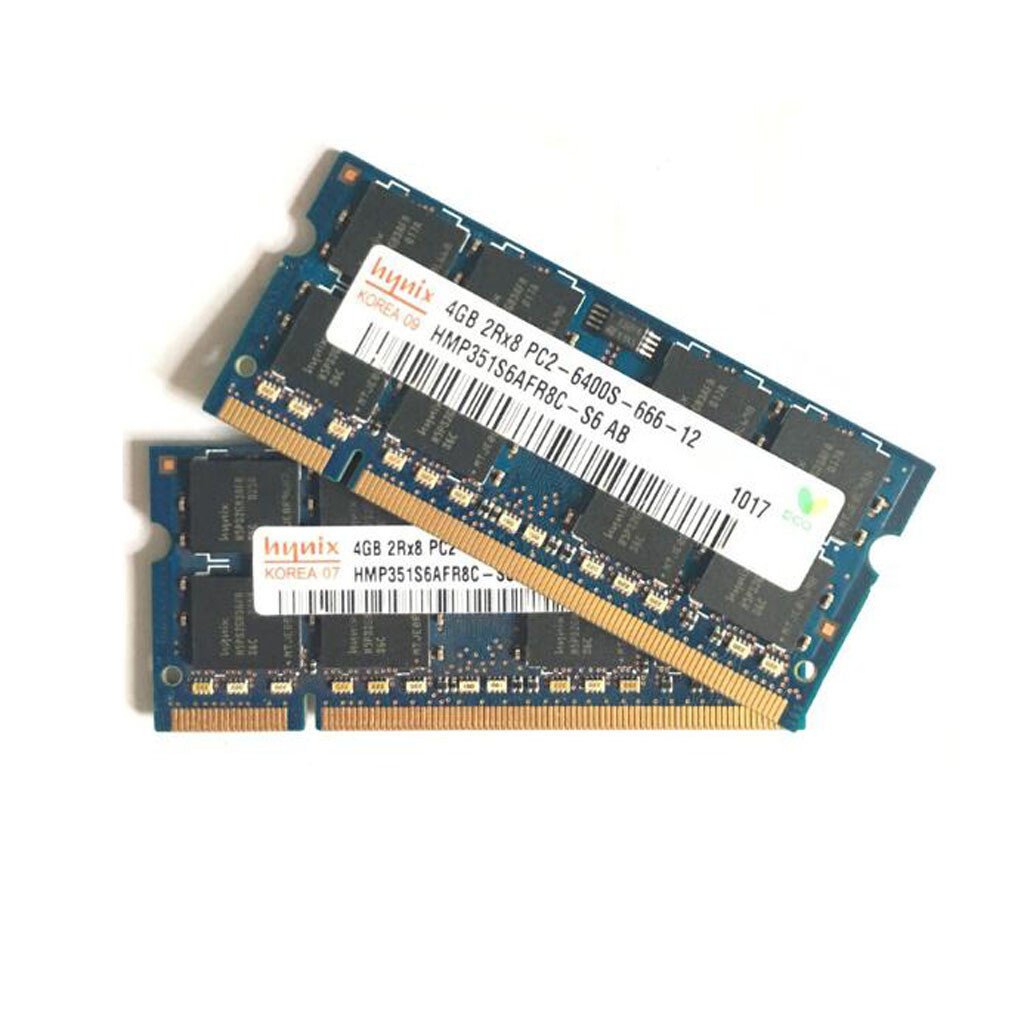 Hynix 4GB PC2-6400 DDR2-800 HMP351S6AFR8C-S6 SODIMM Laptop Memory